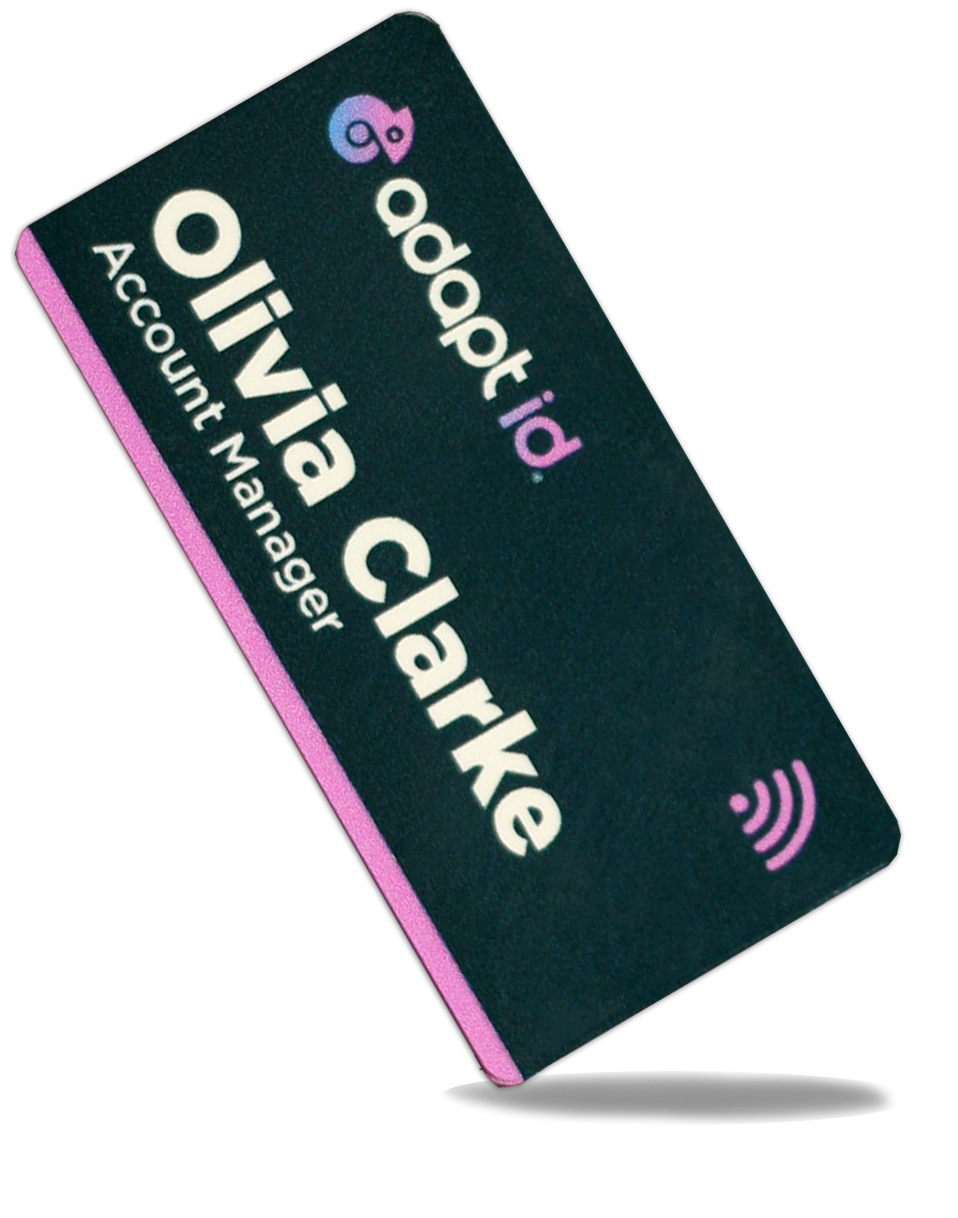 Contactless Bespoke Staff Name Badge Printed