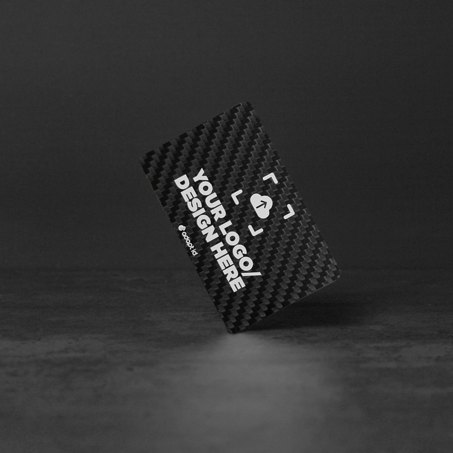 Carbon Fibre NFC Business Card