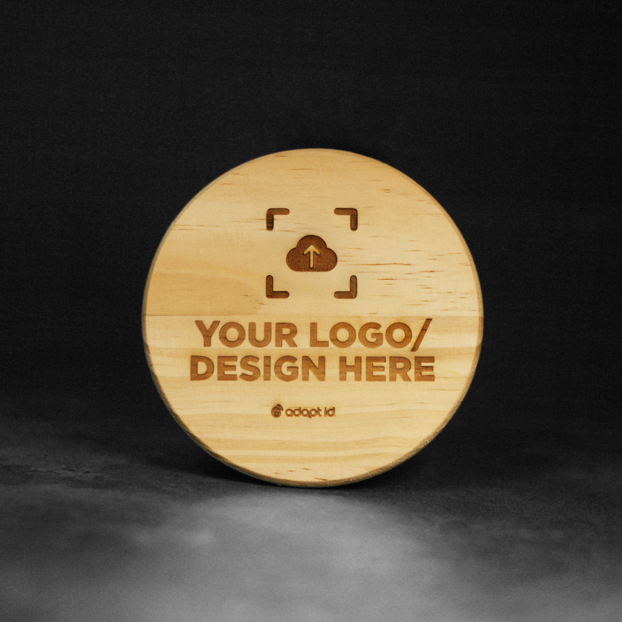 Laser Engraved Bamboo Contactless Placemat